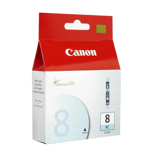 [CAN-TIN-CLI8PC] CART. TINTA CANON CLI 8 CYAN FOTOGRAFICO / CANON **DESCONTINUADO**
