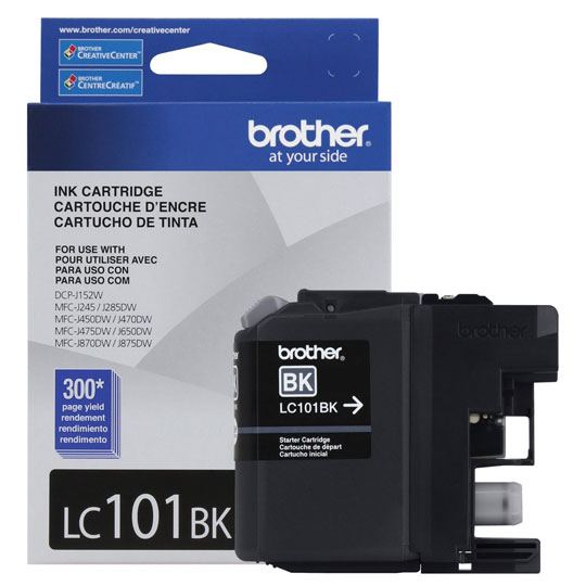 [BRO-TIN-LC101BK] CART. TINTA BROTHER LC 101 NEGRO / BROTHER **DESCONTINUADO**
