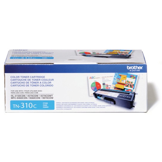 [BRO-TO-TN310C] TONER ORIGINAL BROTHER TN 310 CYAN / BROTHER **DESCONTINUADO**