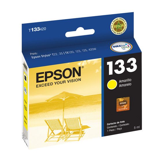 [EPS-TIN-T133420] CART. TINTA EPSON T133420-AL AMARILLO / EPSON **DESCONTINUADO**