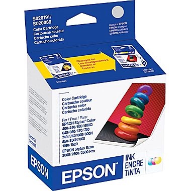 [120521] CART. TINTA EPSON S020089 COLOR / EPSON **REMATE**