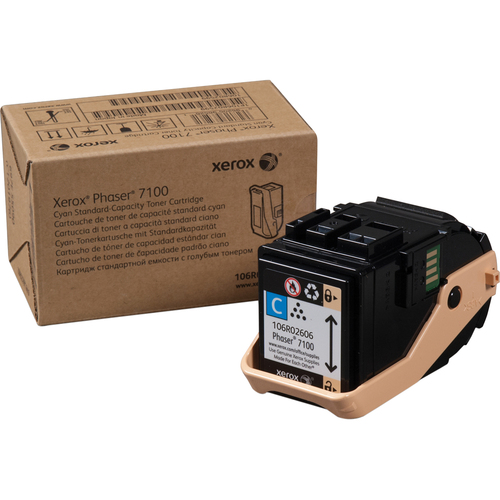 [106R02606] TONER ORIGINAL XEROX PHASER 7100 CYAN 4.5K / XEROX
