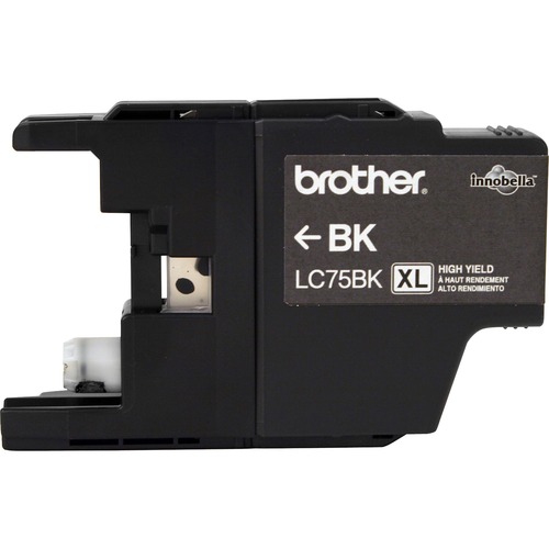 CART. TINTA BROTHER LC 75 NEGRO / BROTHER