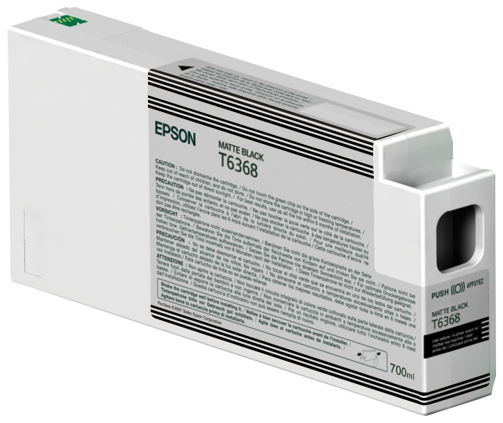 CART. TINTA EPSON T636800 NEGRO MATE / EPSON
