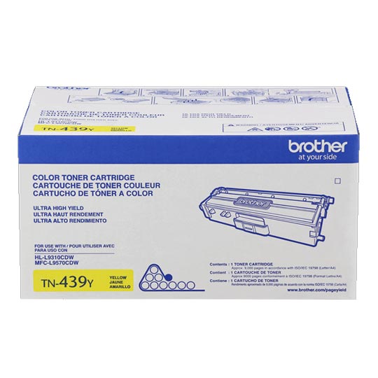 [BRO-TO-TN439Y] TONER ORIGINAL BROTHER TN 439 AMARILLO / BROTHER