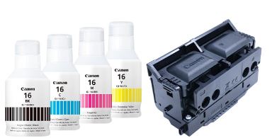 [CAN-TIN-KGI16] BOTELLA DE TINTA CANON TINTAS Y CABEZAL PH-S / CANON