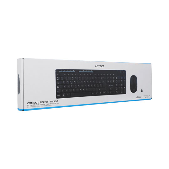 KIT DE TECLADO Y MOUSE INALAMBRICOS / ACTECK **DESCONTINUADO**