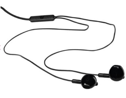 AUDÍFONOS VORAGO EP-306 TIPO C AISLAMIENTO SUPER BASS 1.2M MANOS LIBRES COLOR NEGRO / VORAGO