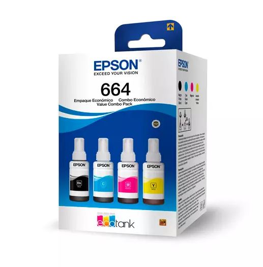 BOTELLA DE TINTA EPSON L 200 NEG AMA CYAN MAGE KIT / EPSON