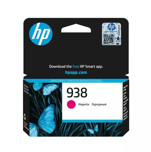 [HP-TIN-4S6X6PL] CART. TINTA HP 938 MAGENTA / HEWLETT PACKARD