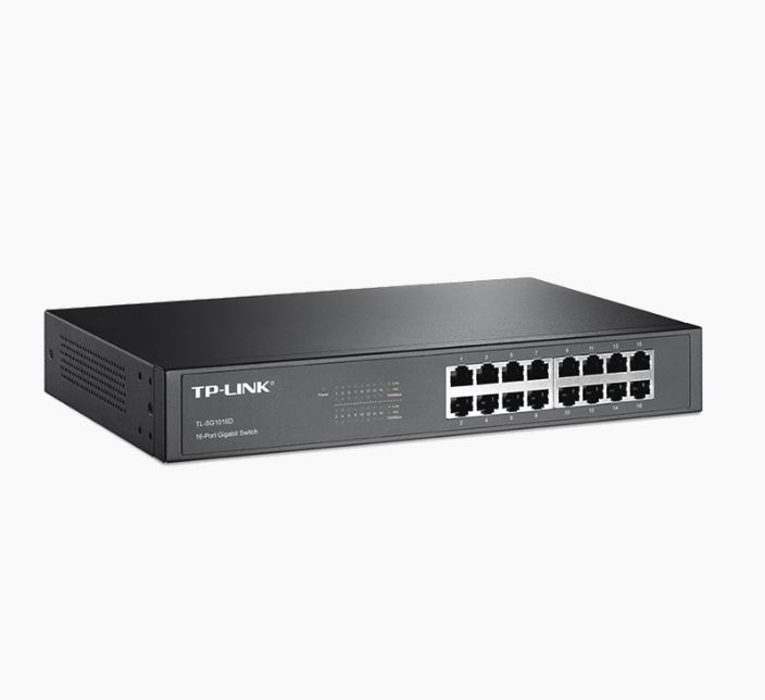 [TL-SG1016D] SWICH GIGABIT NO ADMINISTRABLE 16 PUERTOS / TP-LINK
