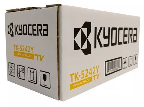CARTUCHO ORIGINAL KYOCERA TK-5242 AMARILLO / KYOCERA MITA