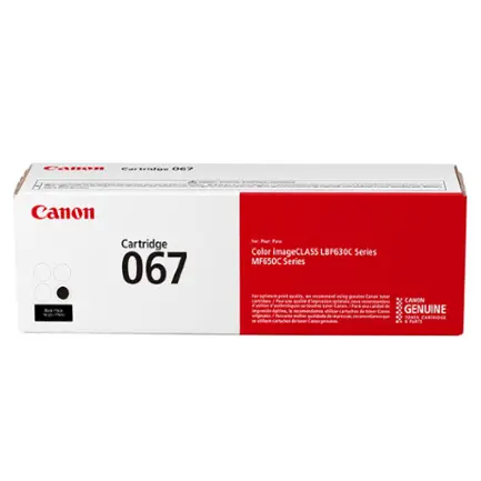 TONER ORIGINAL CANON 067 NEGRO 1.3K / CANON