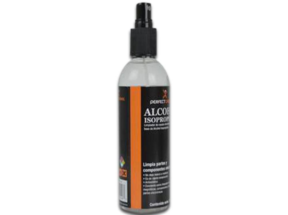 ALCOHOL ISOPROPILICO 250 ML. C/ATOMIZADOR / PERFECTO CHOICE