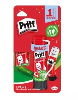 LAPIZ ADHESIVO EN BARRA 22 GRS / PRITT