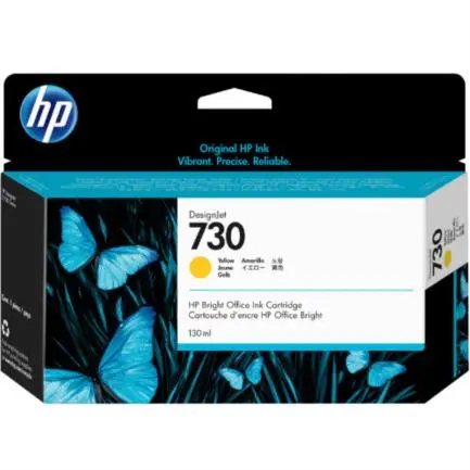 CART. TINTA HP 730 AMARILLO 130ML. / HEWLETT PACKARD