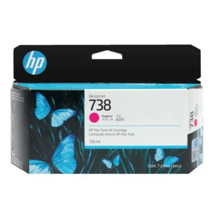 [0B18615] CART. TINTA HP 738 MAGENTA 130ML. / HEWLETT PACKARD