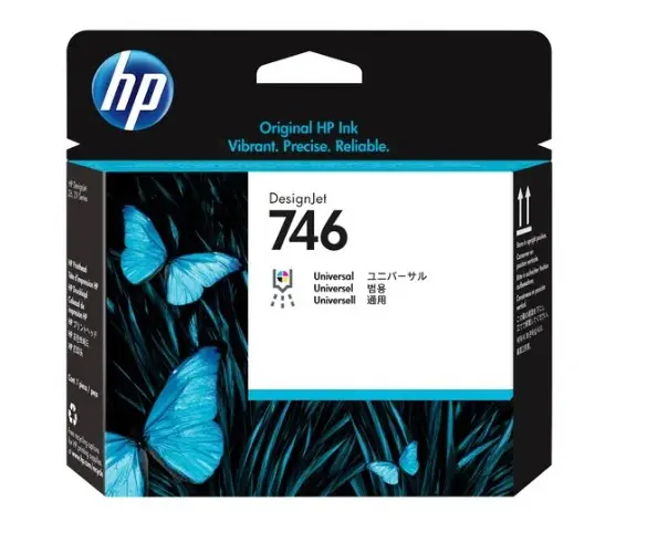 CART. TINTA CABEZAL HP 746 / HEWLETT PACKARD