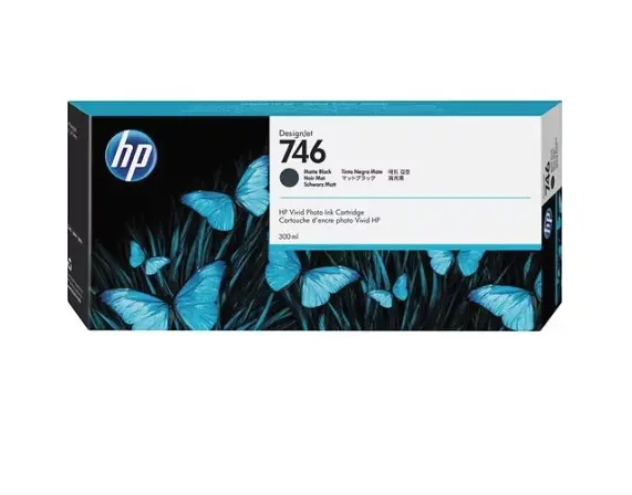 [0B30953] CART. TINTA HP 746 NEGRO MATTE / HEWLETT PACKARD
