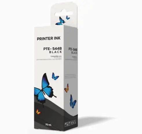 [PTE-544B-70ML] BOTELLA DE TINTA L 3150 NEGRO 70ML / ELITE