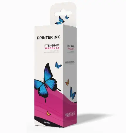 [PTE-664M-70ML] BOTELLA DE TINTA L 200 MAGENTA 70ML / ELITE