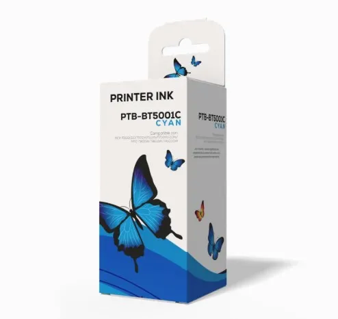 [PTB-BT5001C-45ML] BOTELLA DE TINTA T 300 CYAN 45ML / ELITE