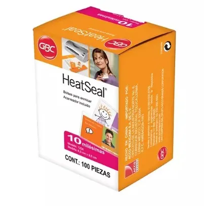 [GBC-MIC-M130131] MICA TERMICA TAMAÑO CREDENCIAL 100 PZS. / GBC