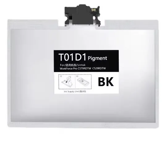 BOLSA DE TINTA T01D100 NEGRO ALTA CAPACIDAD / GENERICO
