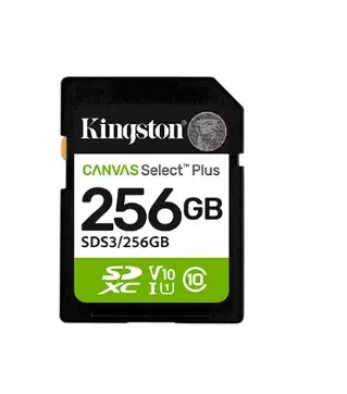[ME-KIN-SDS3256G] MEMORIA KINGSTON 256 GB SD XC CLASS 10 / KINGSTON