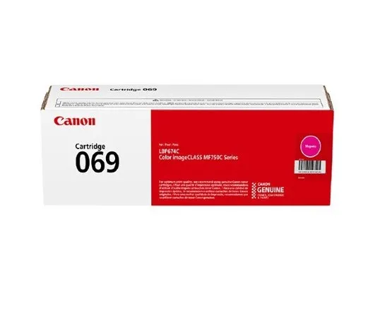 TONER ORIGINAL CANON 069 MAGENTA 1.9K / CANON