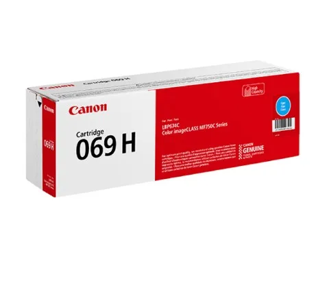 [5097C001AA] TONER ORIGINAL CANON 069 H CYAN 5.5K / CANON