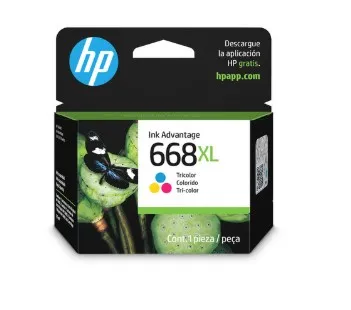 [7FP38VL] CART. TINTA HP 668 XL COLOR / HEWLETT PACKARD **PROXIMAMENTE**