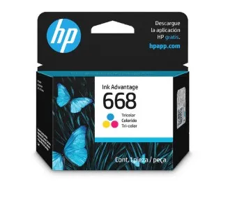CART. TINTA HP 668 COLOR / HEWLETT PACKARD