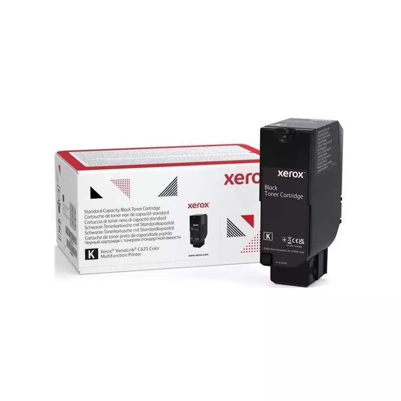 TONER ORIGINAL XEROX C625 NEGRO 8K / XEROX