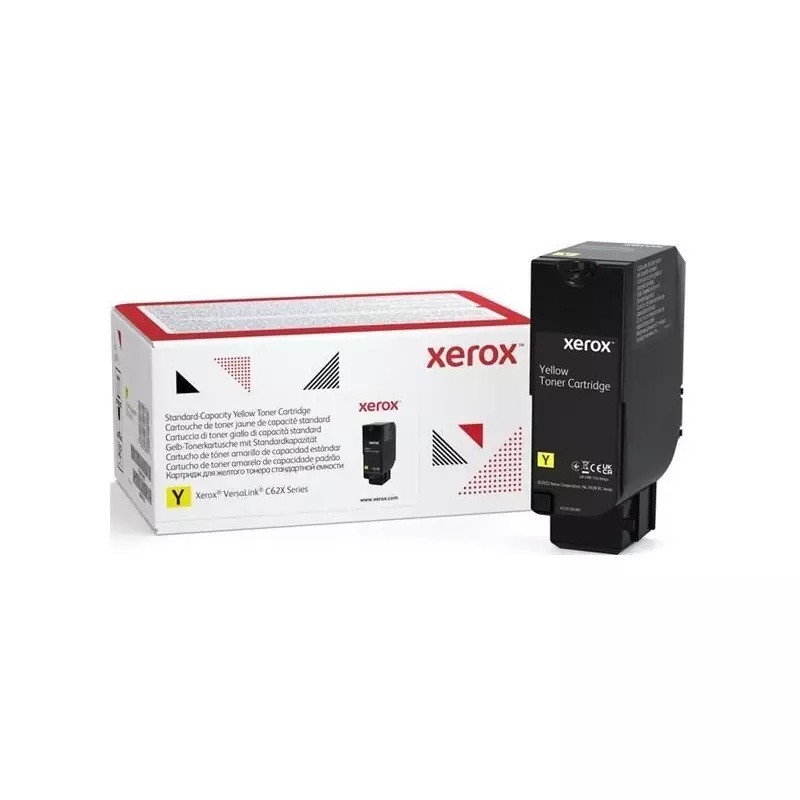 TONER ORIGINAL XEROX C625 AMARILLO 25K / XEROX