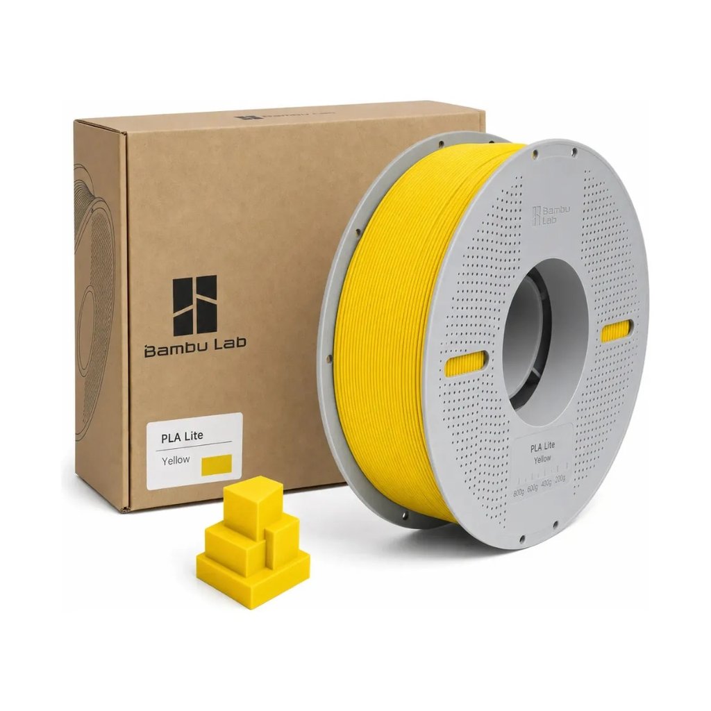 FILAMENTO PLA LITE AMARILLO / BAMBU LAB