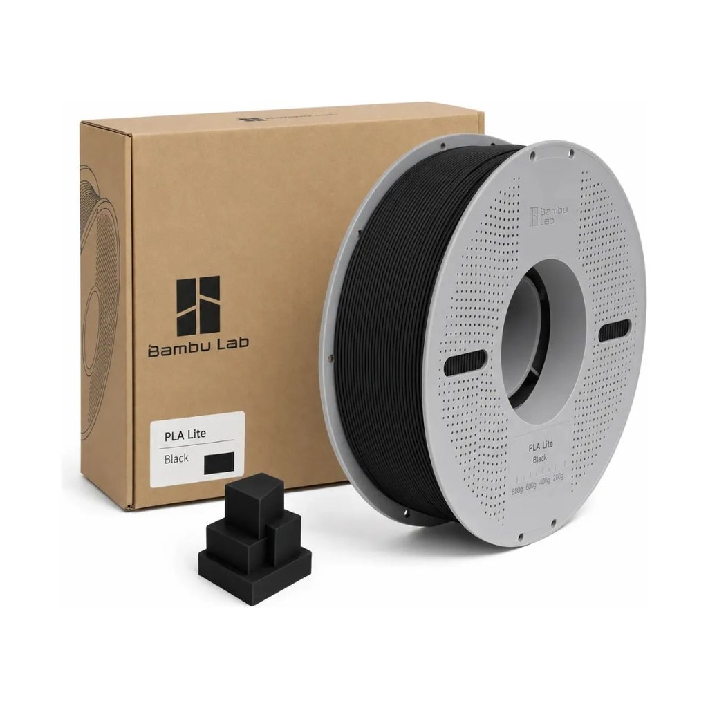 FILAMENTO PLA LITE NEGRO / BAMBU LAB
