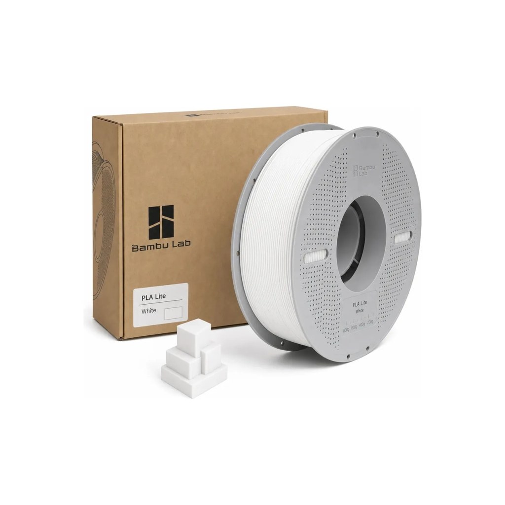 FILAMENTO PLA LITE BLANCO / BAMBU LAB