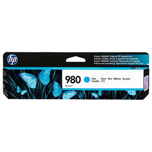 [HP-TIN-D8J07A] CART. TINTA HP 980 CYAN / HEWLETT PACKARD **DESCONTINUADO**