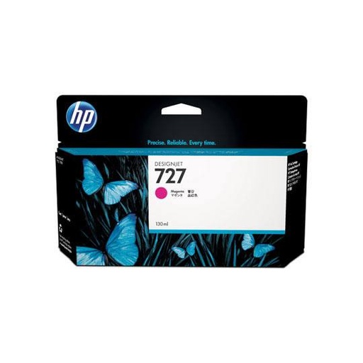 [HP-TIN-B3P20A] CART. TINTA HP 727 MAGENTA 130 ML. / HEWLETT PACKARD