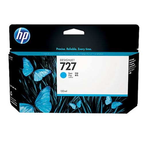 [HP-TIN-B3P19A] CART. TINTA HP 727 CYAN 130 ML. / HEWLETT PACKARD