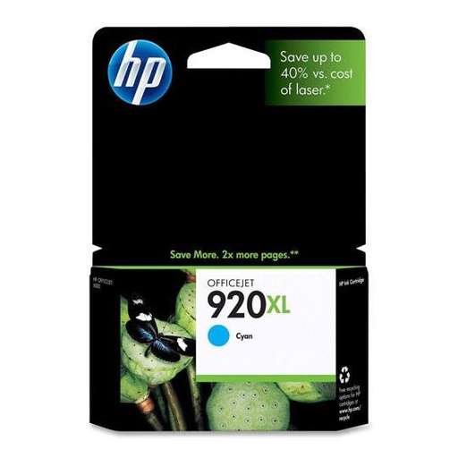 [HP-TIN-CD972A] CART. TINTA HP 920XL CYAN / HEWLETT PACKARD **DESCONTINUADO**