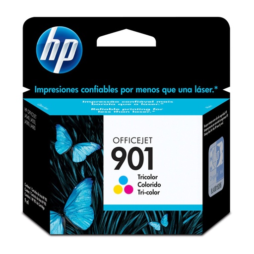 [HP-TIN-CC656AL] CART. TINTA HP 901 TRICOLOR / HEWLETT PACKARD **DESCONTINUADO**