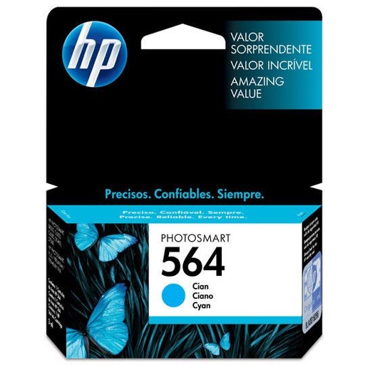 [HP-TIN-CB318WL] CART. TINTA HP 564 CYAN / HEWLETT PACKARD **DESCONTINUADO**