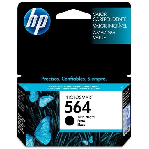 [HP-TIN-CB316WL] CART. TINTA HP 564 NEGRO / HEWLETT PACKARD **DESCONTINUADO**