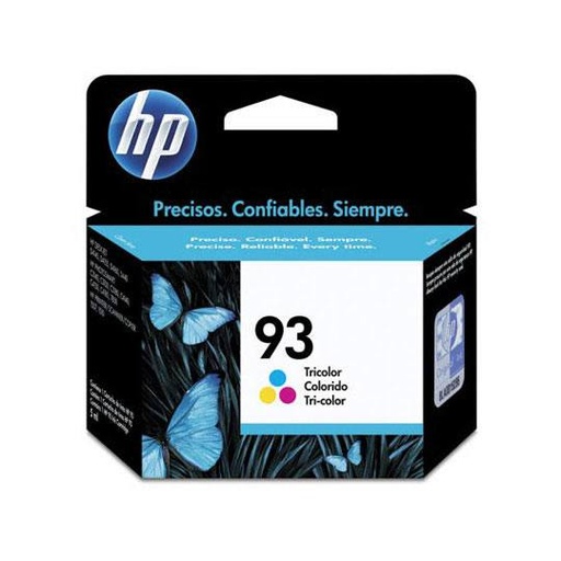 [HP-TIN-C9361W] CART. TINTA HP 93 TRICOLOR / HEWLETT PACKARD **DESCONTINUADO**