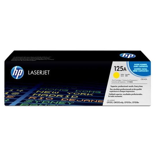 [HP-TO-CB542A] TONER ORIGINAL HP CP 1215 AMARILLO / HEWLETT PACKARD