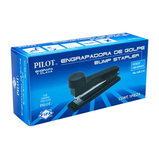 [PIL-ENG-GM270] ENGRAPADORA TIRA COMPLETA DE GOLPE NEGRO / PILOT