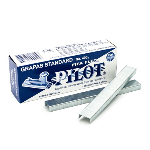 [PIL-GRA-4000] GRAPA ESTANDAR PILOT FIFA 4000 CAJA CON 5040 GRAPAS / PILOT