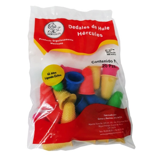 [HER-DED-COL11] DEDAL COLORES FLOURECENTES No. 11 B/20 PZ / HERCULES